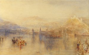 Lucerne fra innsjøen